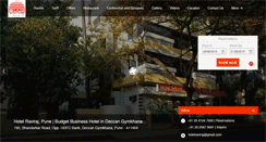 Desktop Screenshot of hotelraviraj.com